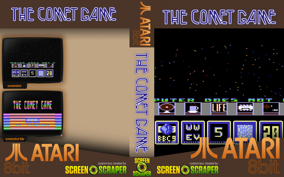 Comet Game, The — box-texture (SS)