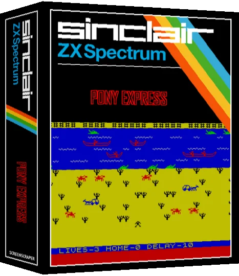 Pony Express — box-3D (SS)