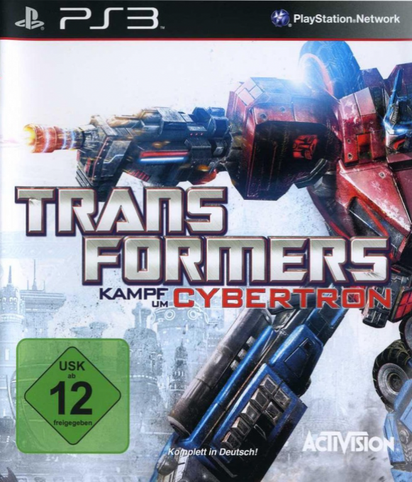 Transformers - War for Cybertron — box-2D (DE)