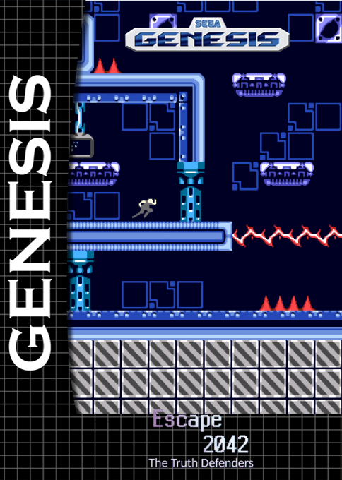 Escape 2042 : The Truth Defenders — box-2D (SS)