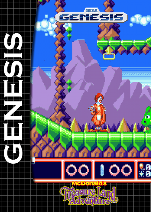 Mcdonald's Treasure Land Adventure — box-2D (SS)
