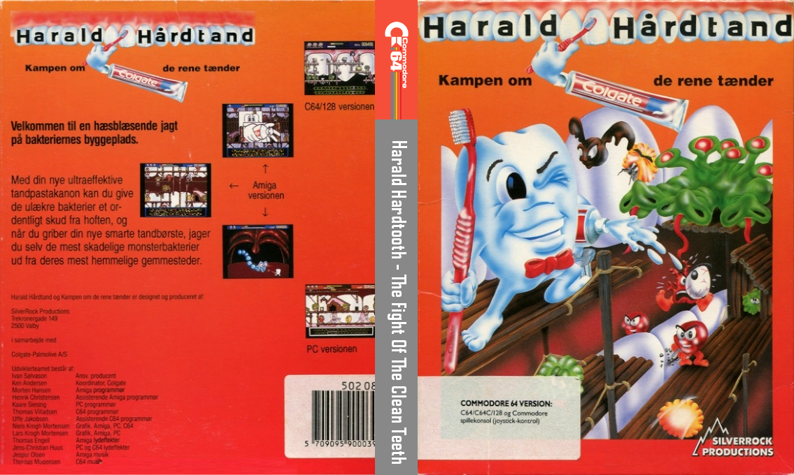 Harald Hardtooth : The Fight of the Clean Teeth — box-texture (EU)