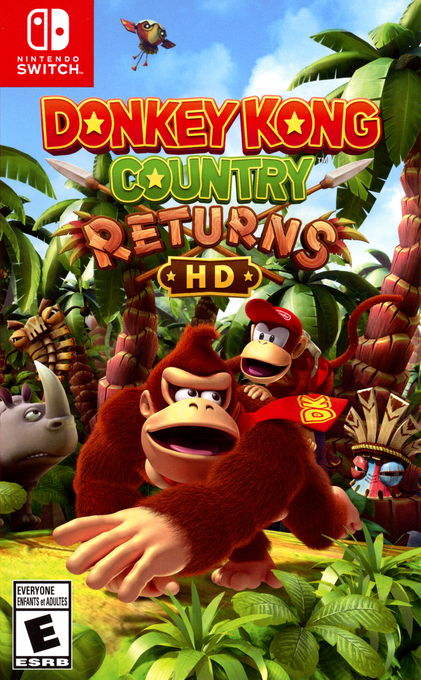 Donkey Kong Country Returns HD — box-2D (CA)