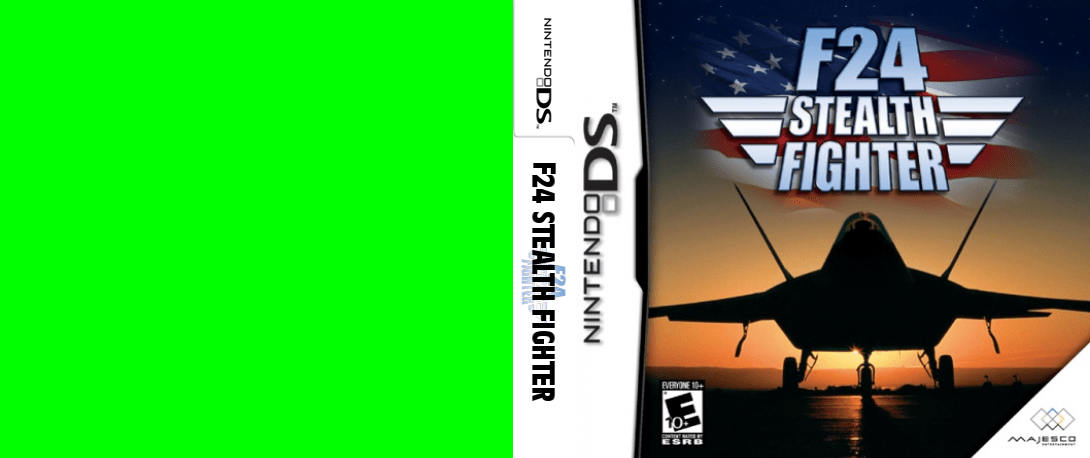 F-24 - Stealth Fighter — box-texture (US)