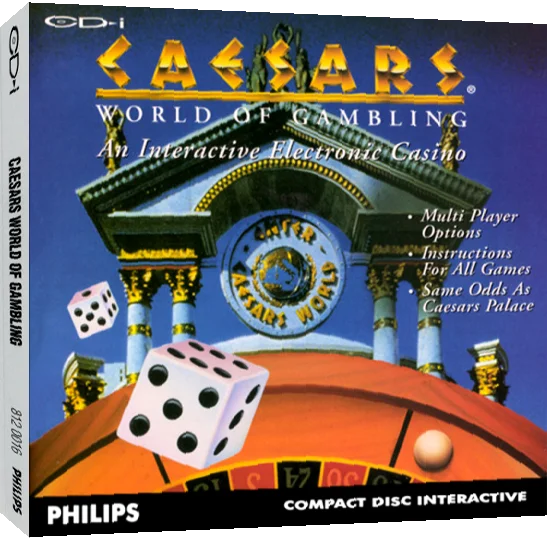 Caesars World of Gambling — box-3D (EU)