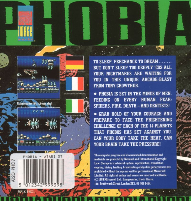 Phobia — box-2D-back (EU)