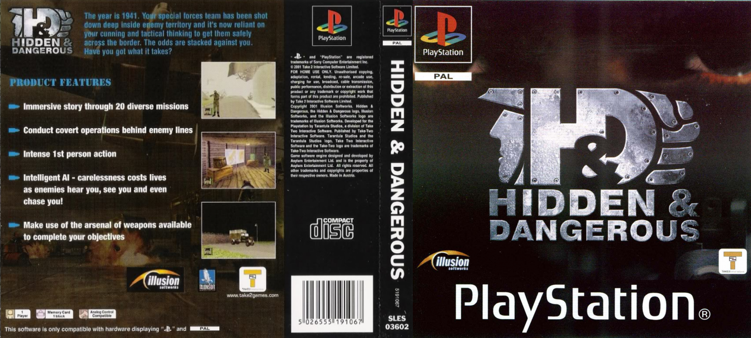 Hidden & Dangerous — box-texture (EU)