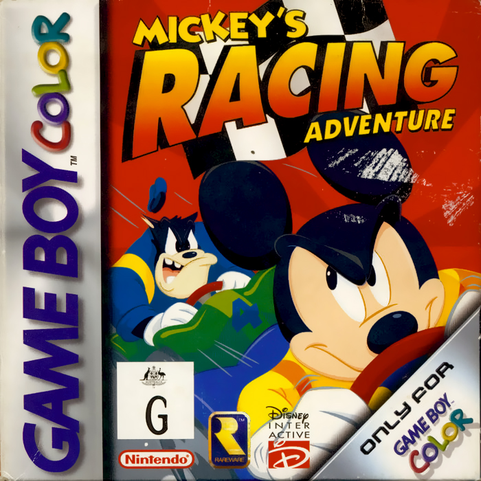 Mickey's Racing Adventure — box-2D (EU)