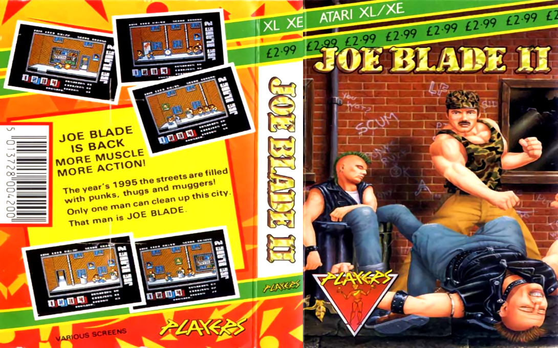 Joe Blade 2 — box-texture (EU)