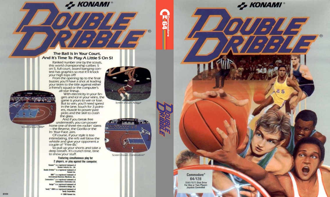 Double Dribble — box-texture (US)