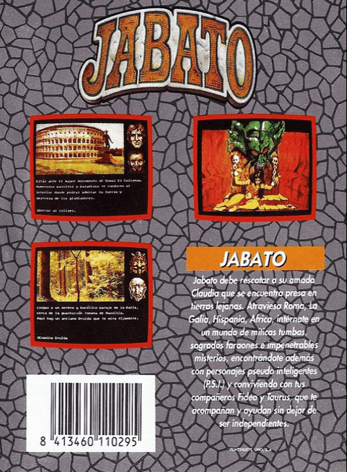 Jabato — box-2D-back (SP)