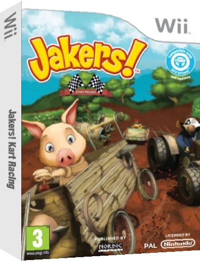 Jakers! Kart Racing — box-3D (EU)