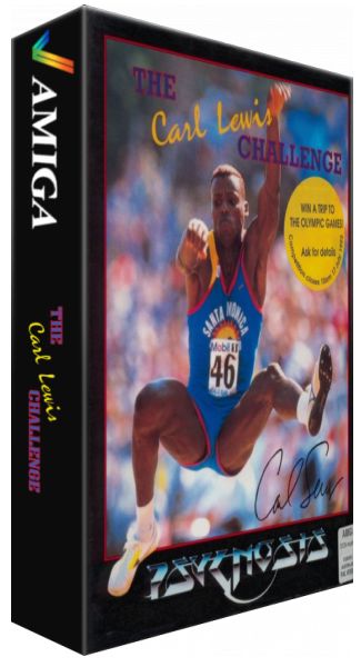 Carl Lewis Challenge, The — box-3D (EU)