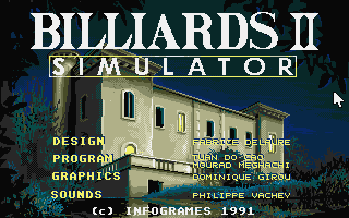 Billiards Simulator 2 — sstitle (WOR)