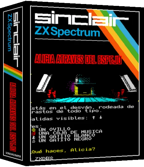 Alicia A Través Del Espejo — box-3D (SS)