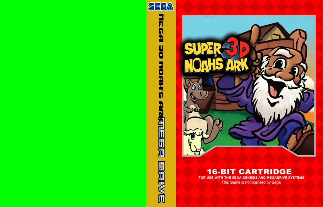 Mega 3D Noah's Ark — box-texture (US)
