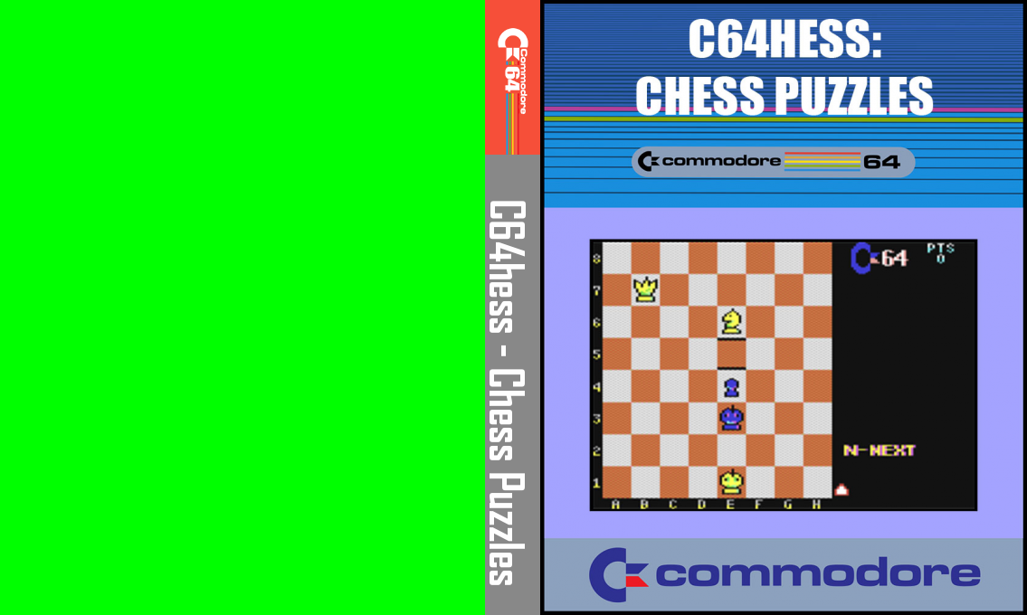 C64hess : Chess Puzzles — box-texture (CUS)