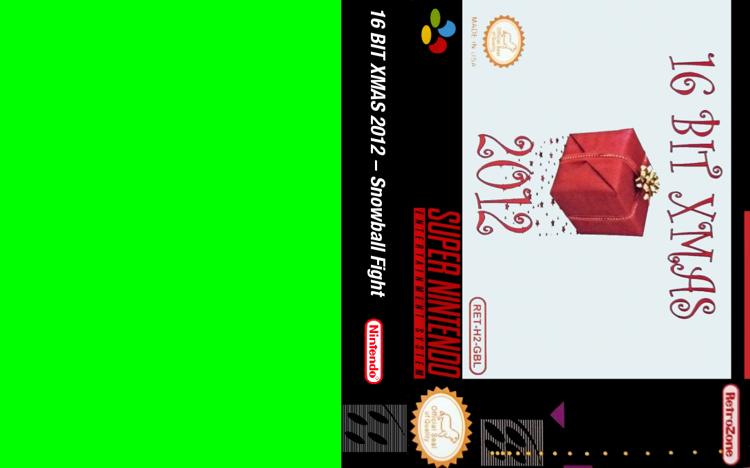 16 BIT XMAS 2012 : Snowball Fight — box-texture (WOR)