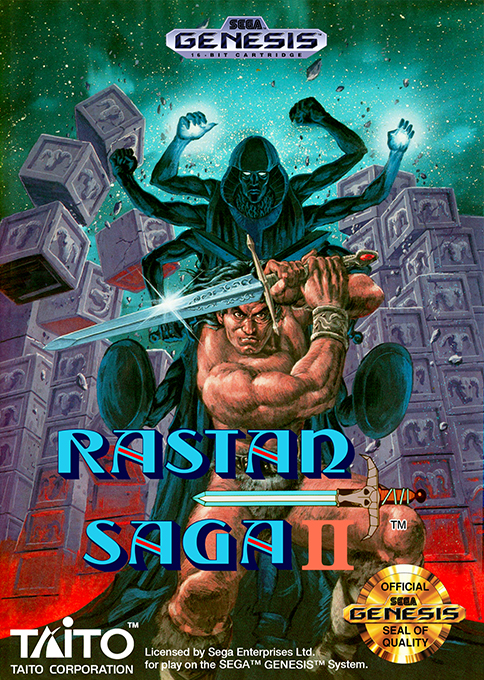 Rastan Saga 2 box art
