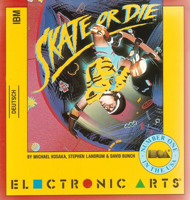 Skate Or Die — box-2D (EU)