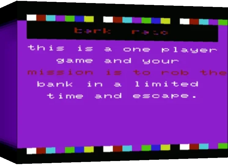 Bank Raid — box-3D (WOR)