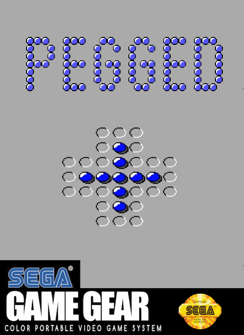 Pegged box art