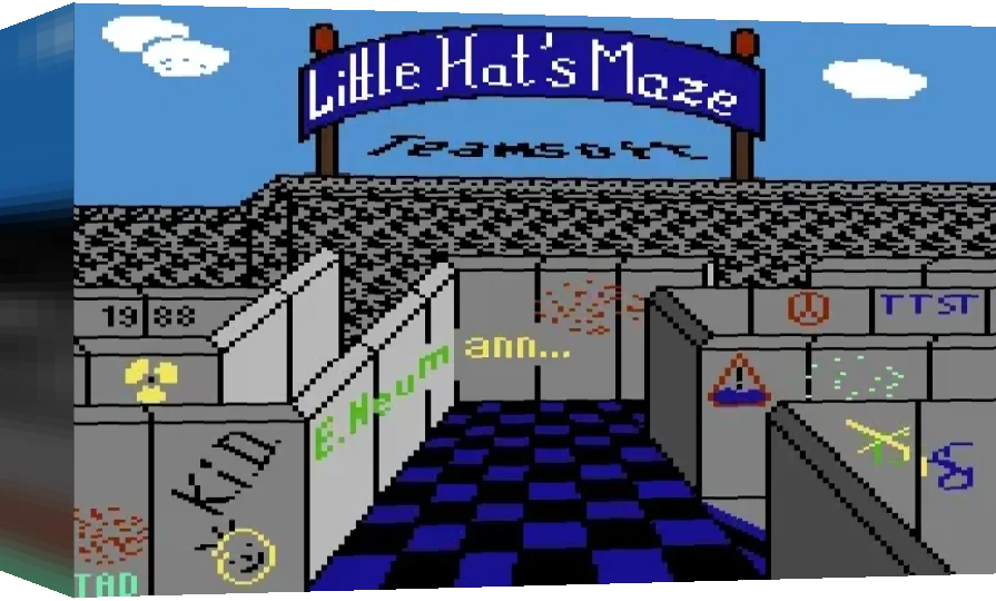 Little Hat's Maze — box-3D (WOR)