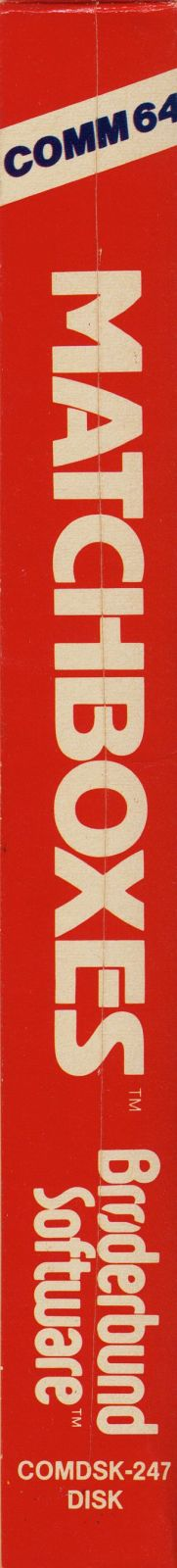 Matchboxes — box-2D-side (US)