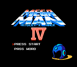 MegaMan IV : Ridley X Hack 1 — sstitle (WOR)
