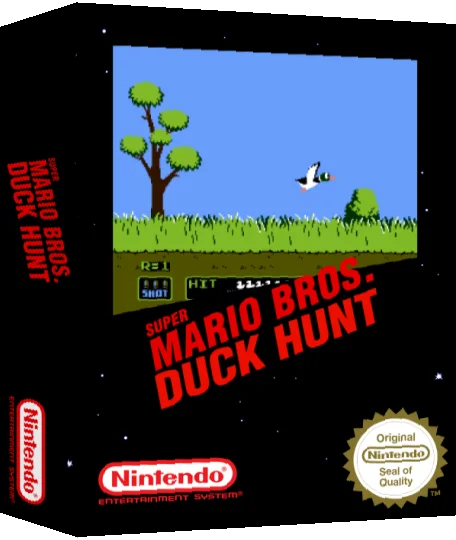 Super Mario Bros. + Duck Hunt — box-3D (SS)