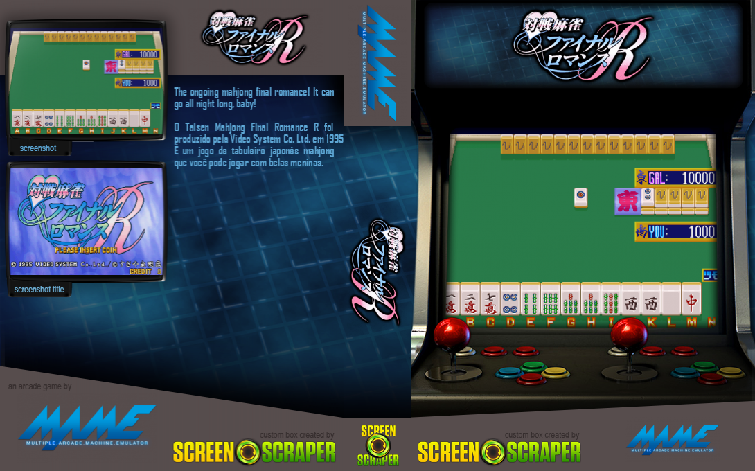 Taisen Mahjong Finalromance R — box-texture (SS)