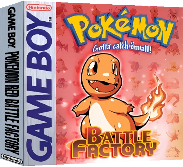 Pokemon Red Battle Factory — box-3D (WOR)