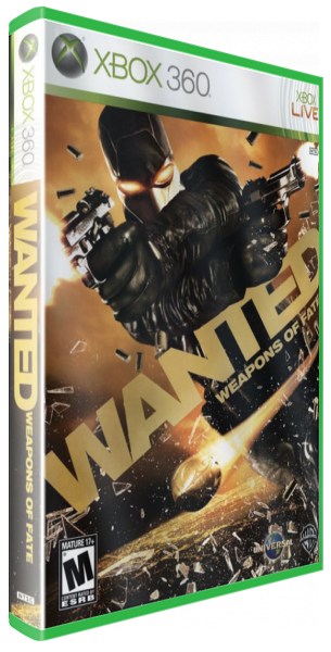 Wanted - Weapons of Fate — box-3D (US)