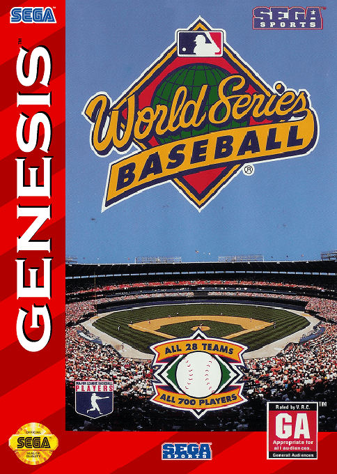 World Series Baseball box art