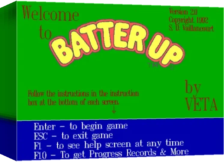 Batter Up — box-3D (WOR)