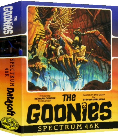 Goonies, The — box-3D (EU)