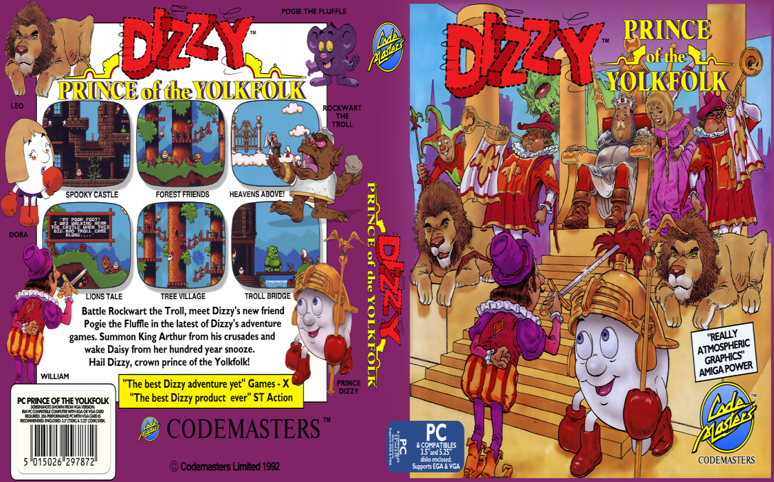 Dizzy 6 - Prince Of The Yolkfolk — box-texture (EU)