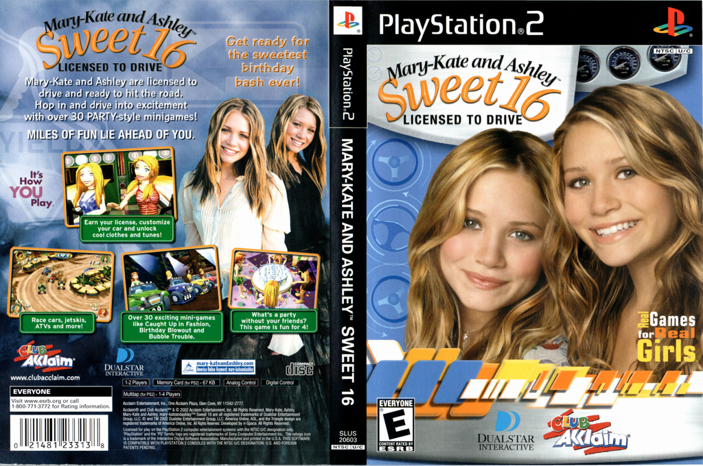 Mary-kate And Ashley - Sweet 16 — box-texture (US)