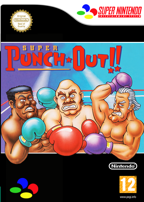 Super Punch-out!! — box-2D (EU)