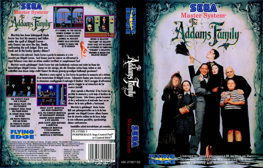 Addams Family, The — box-texture (EU)