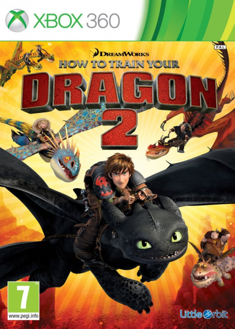 DreamWorks How to Train Your Dragon 2 box art