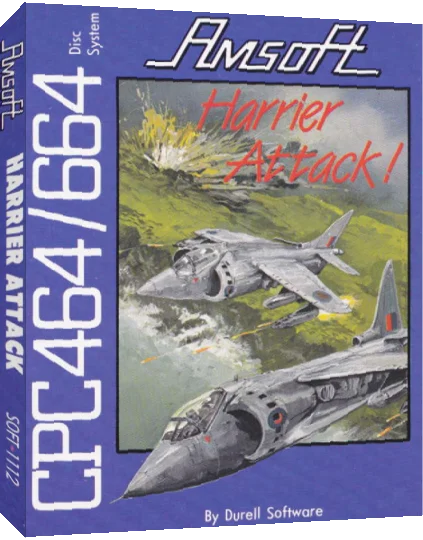 Harrier Attack — box-3D (EU)