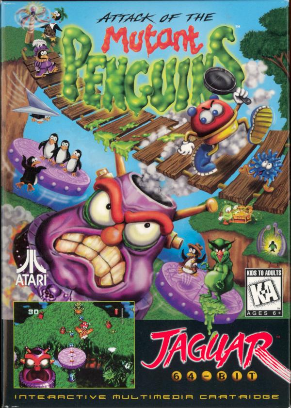 Attack of the Mutant Penguins — box-scan (US)