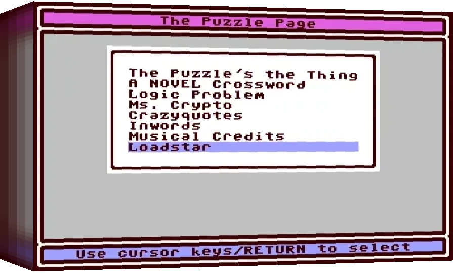 The Puzzle Page #099 — box-3D (WOR)