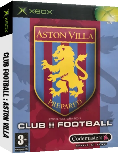 Club Football - Aston Villa — box-3D (EU)