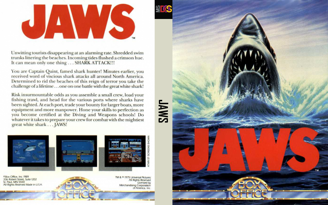 Jaws — box-texture (US)
