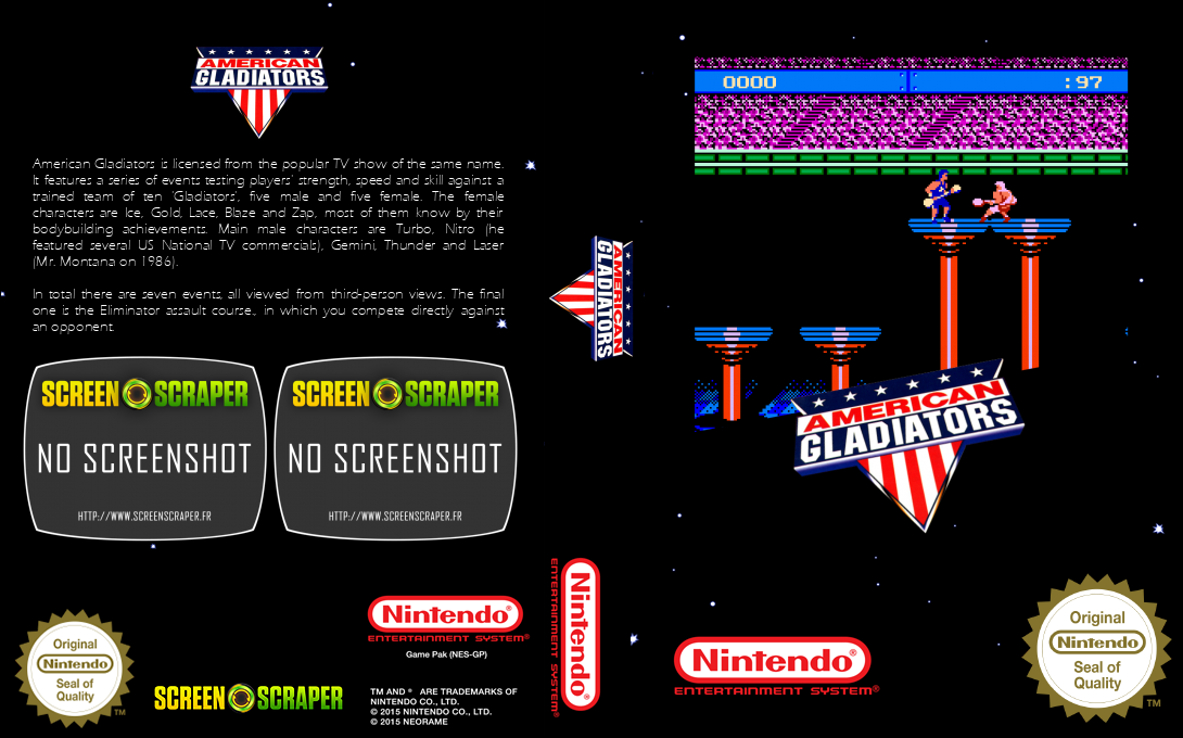 American Gladiators — box-texture (SS)