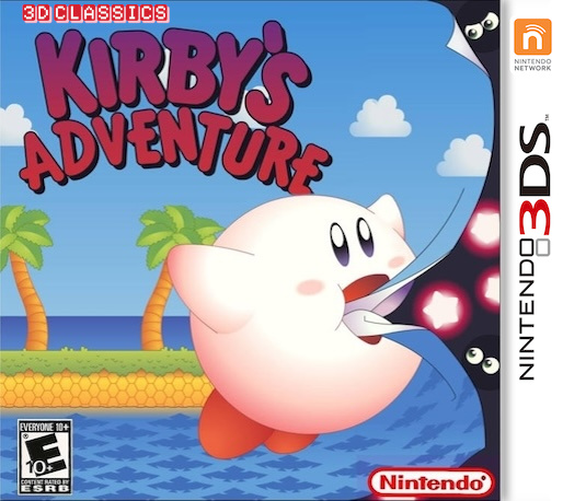 3D Classics - Kirby's Adventure box art