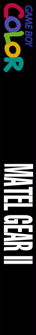 Matel Gear II — box-2D-side (TW)