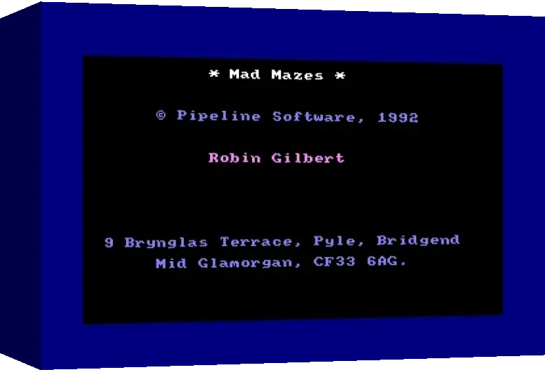 Mad Mazes — box-3D (WOR)
